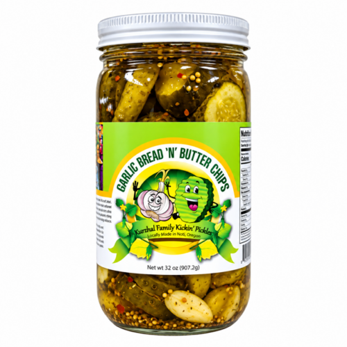 Garlic Bread & Butter Pickles Chips