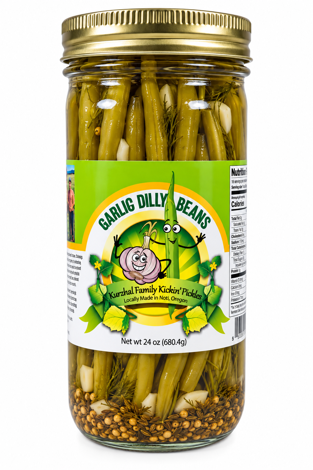 Garlic Dilly Beans