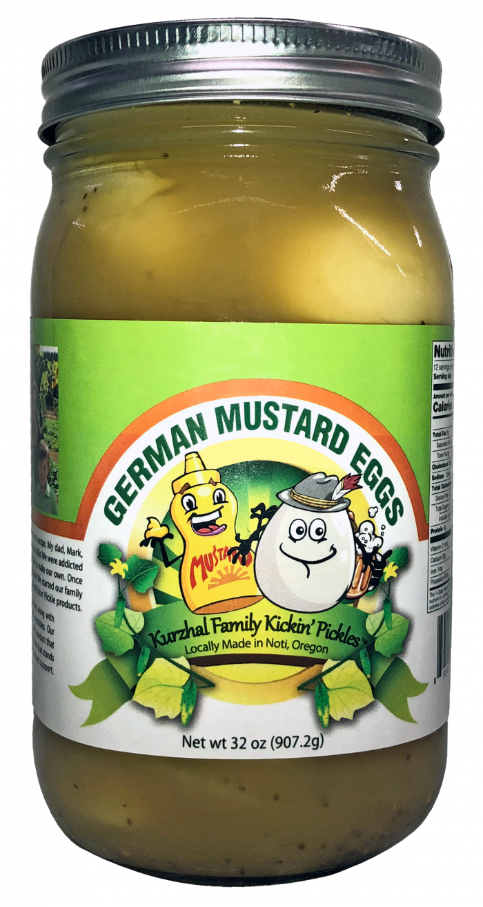 German Mustard Eggs