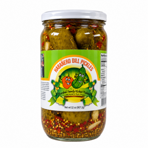 Kickin' Habanero Dill Pickles