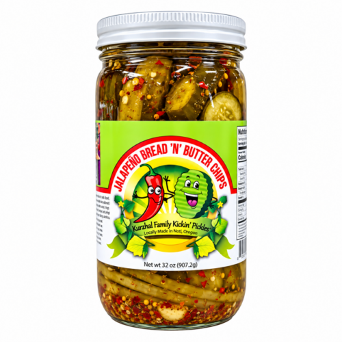 Kickin' Jalapeno Bread & Butter Pickles Chips