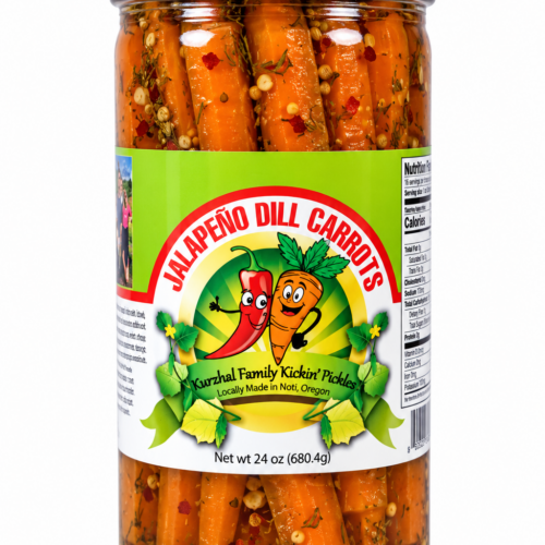 Kickin' Jalapeno Dill Carrots