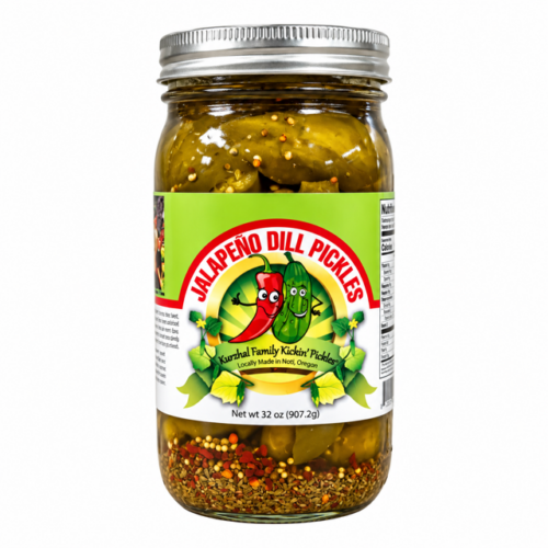 Kickin' Jalapeno Dill Pickles
