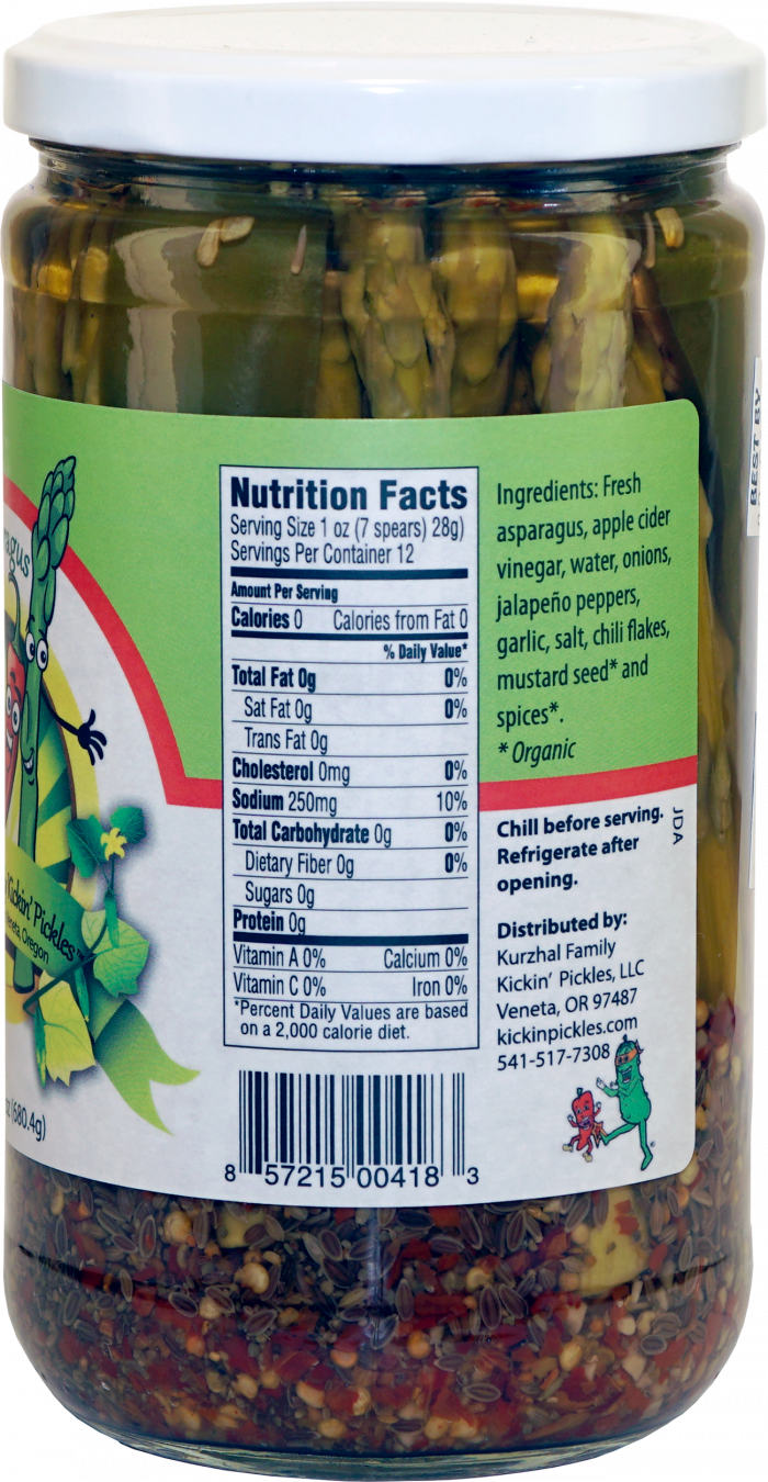 Kickin' Jalapeno Dill Asparagus - Image 2