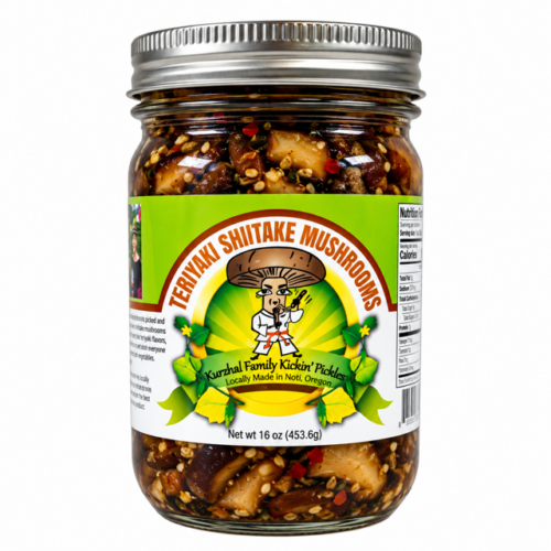 Teriyaki Shiitake Mushrooms