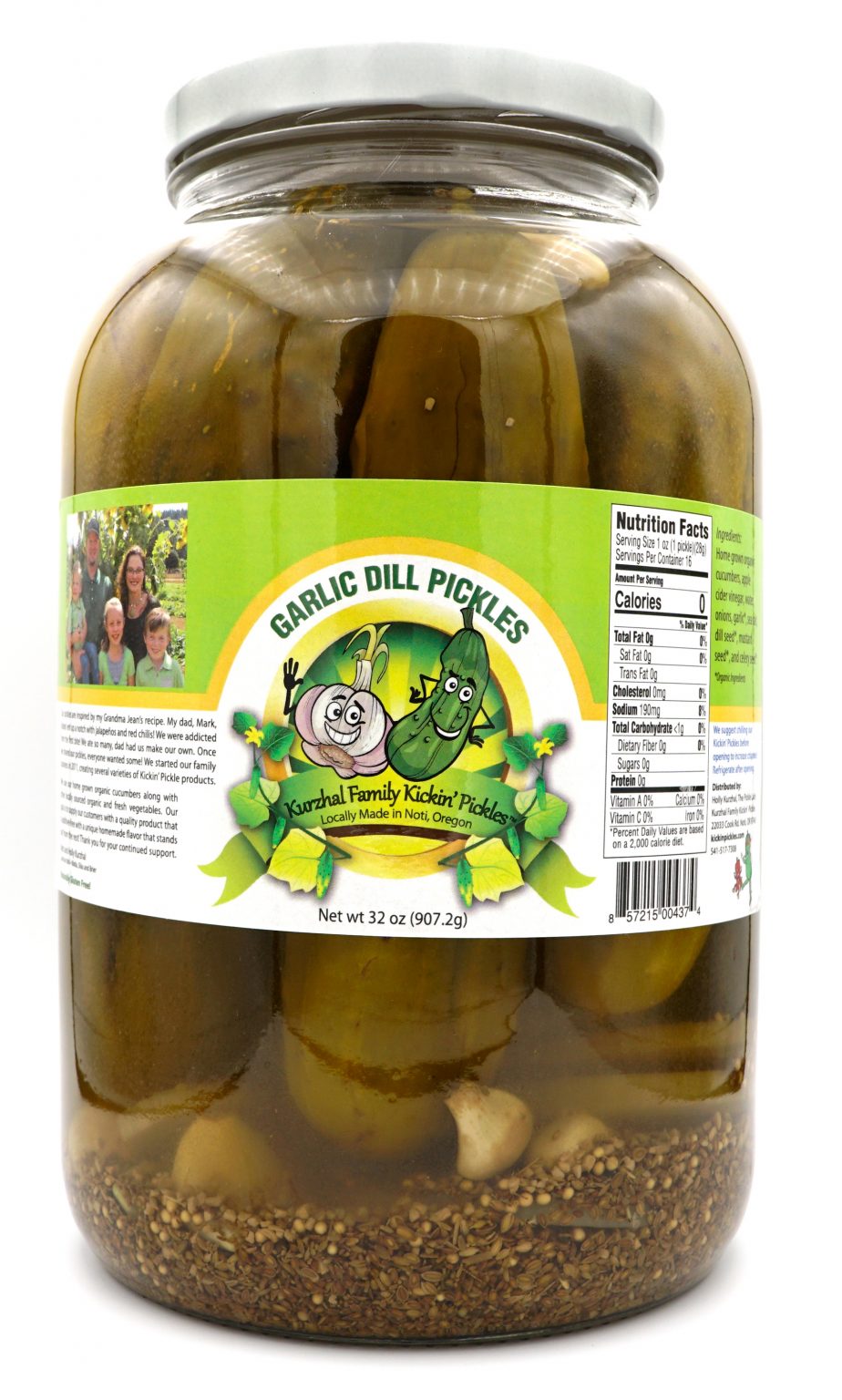 Dill Pickles Kurzhal Family Kickin Pickles