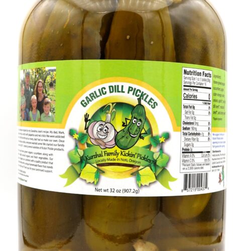 Gallon Garlic Dill Pickles, NO SHIPPING
