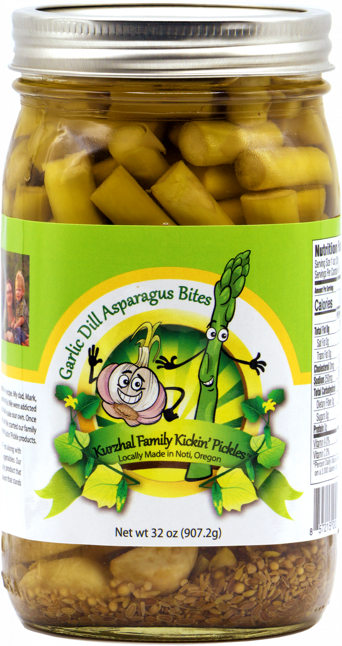 Garlic Dill Asparagus Bites