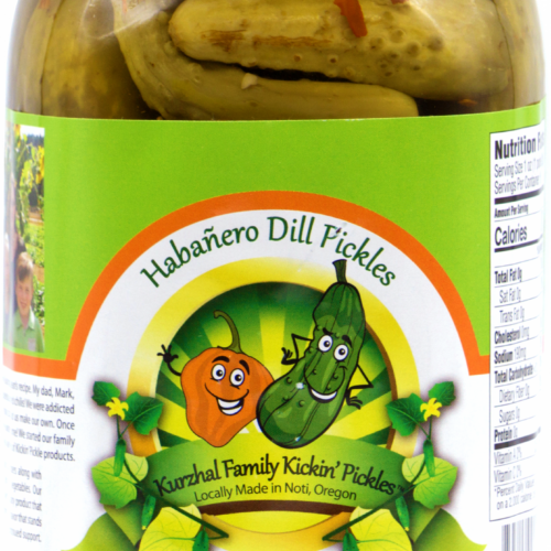 Gallon Habanero Dill Pickles, NO SHIPPING