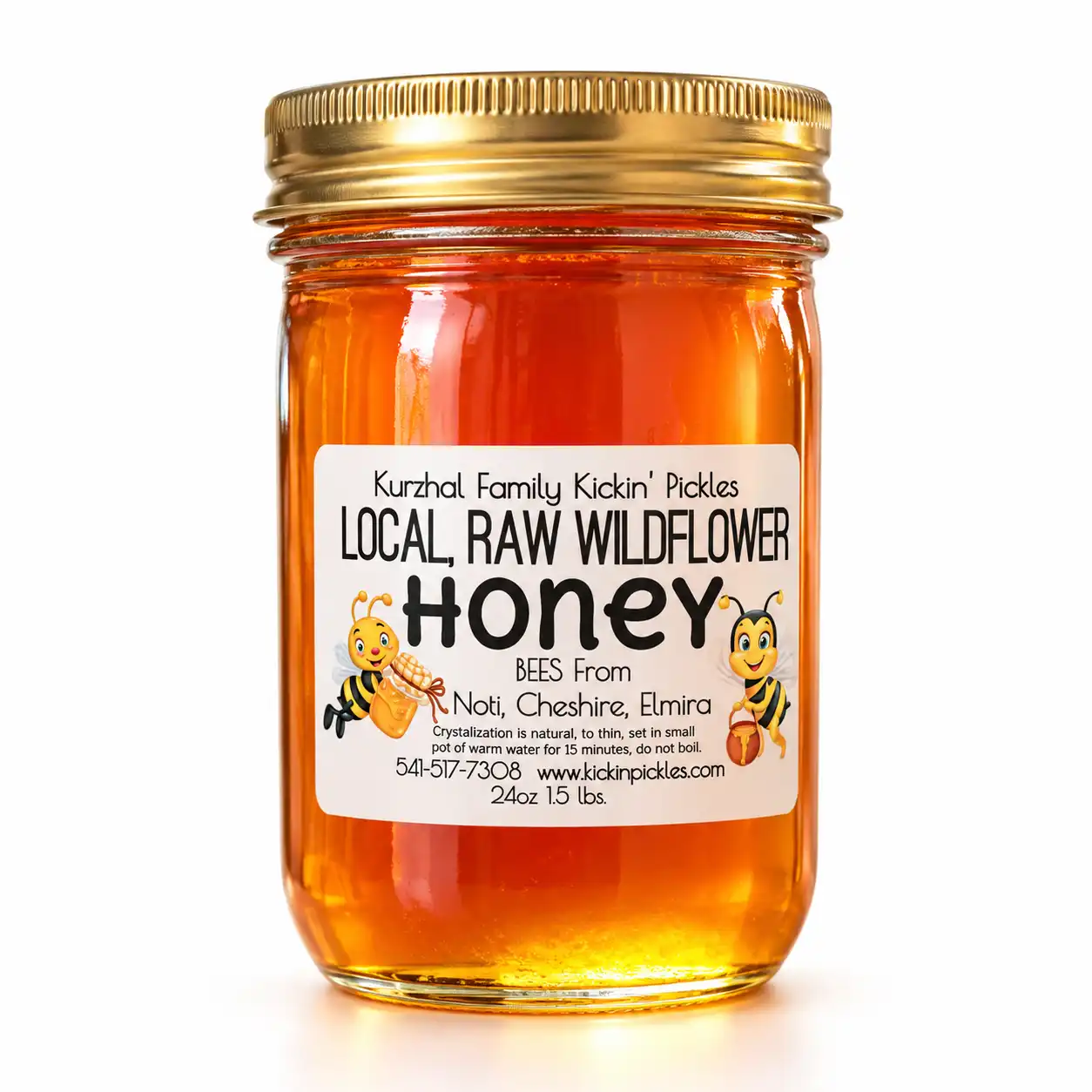 Local Raw Wildflower Honey - Image 2