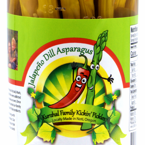 Kickin' Jalapeno Dill Asparagus