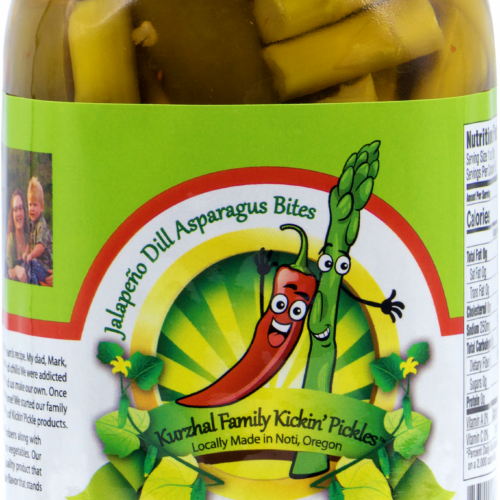 Kickin' Jalapeno Dill Asparagus Bites