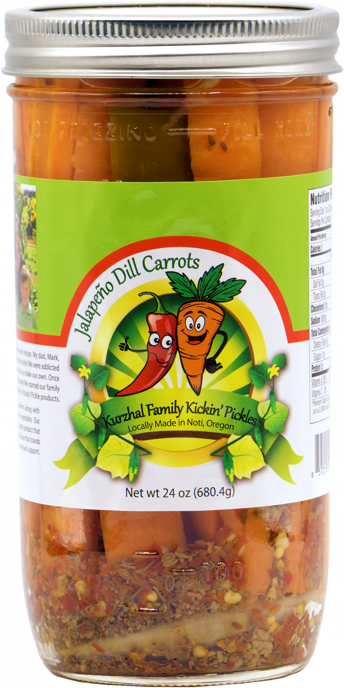 Kickin' Jalapeno Dill Carrots